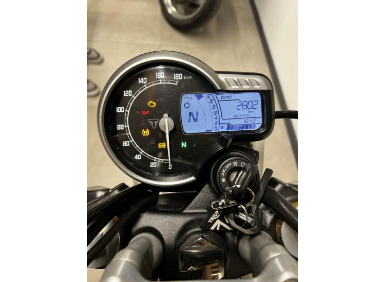 TRIUMPH Scrambler 400 X /2024/ black metal 